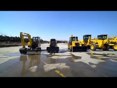 시노마치 발굴기 255F 36.8KW 0.7 톤 0.4 M3 버킷 용량 미니 스키드 스티어 로더