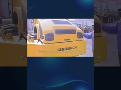 CHANGLIN YZ8 진동 도로 롤러 장비 압축 작업