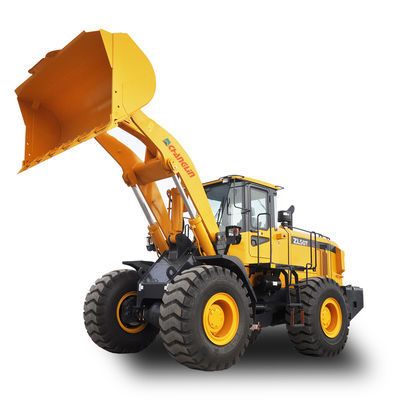 ZL50T 162KW 5T 3.1M3 휠 전면 로더와 웨이차이 디젤 엔진